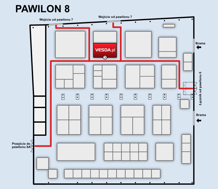 VESDA securex 2018 mapa